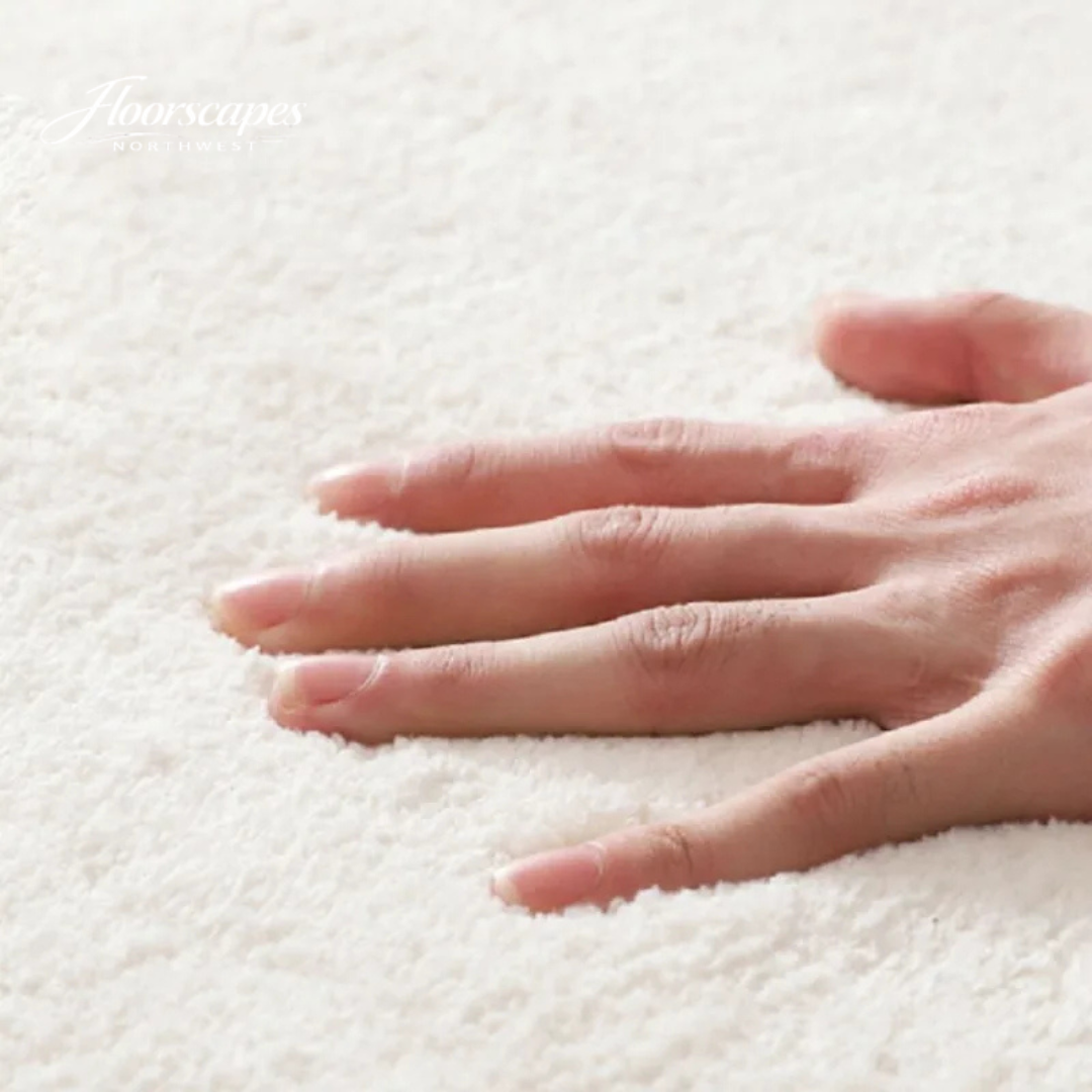 Floorscapes Northwest soft bedroom bedside rug with fluffy surface