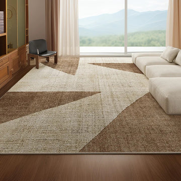 nordic crystal velvet carpet rug soft texture front view