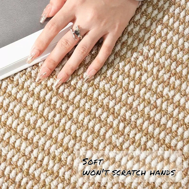 padded carpet used in modern living room decor