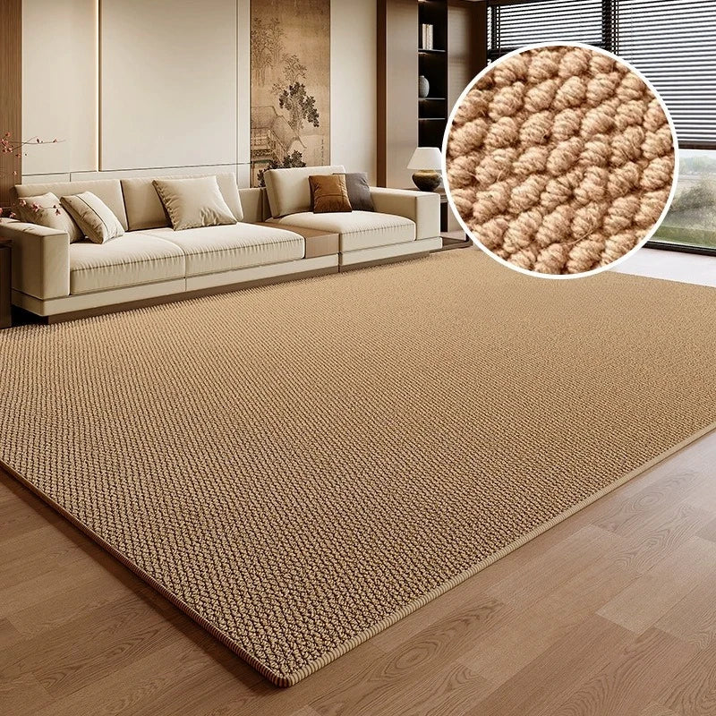 sisal style rug close-up showing soft texture