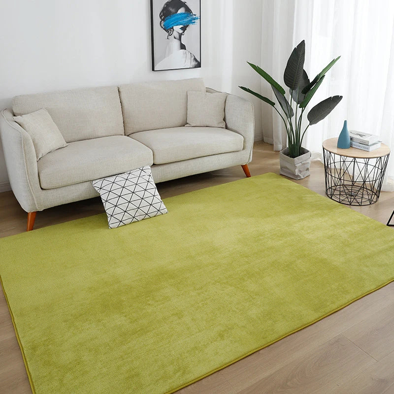 gray large carpet rug soft texture front view on floor